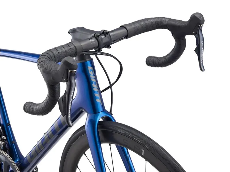 2021 Giant TCR Advanced Pro 0 Disc Road Bike in Blue